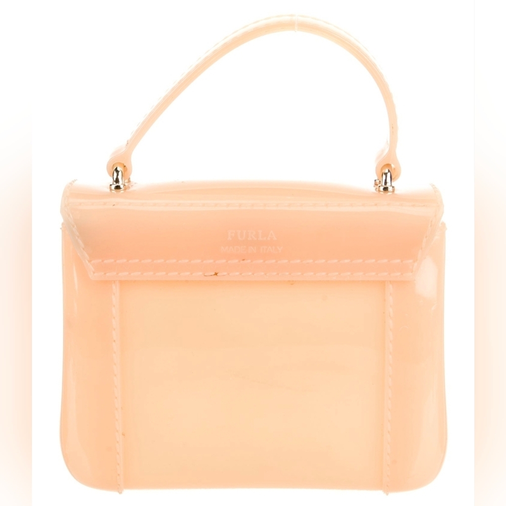 Furla Mini Hand Bag Peach - Picture 3 of 9